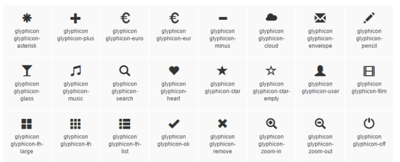 glyphicon